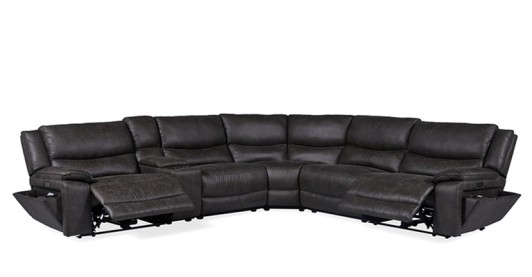 Texas Granite Reclining Sectional w/ Console